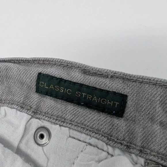 Lauren Jeans Co. W6 Y2K Gray Wash Straight Leg Vintage Denim Jeans - Picture 14 of 15